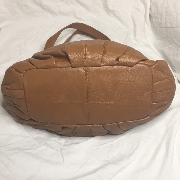 BODHI  LUGGAGE Brown with gold hardware LEATHER - Picture 8 of 9